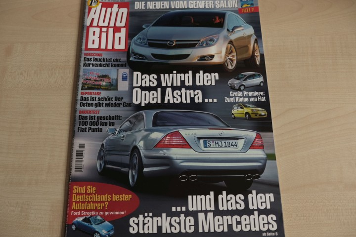 Deckblatt Auto Bild (08/2003)